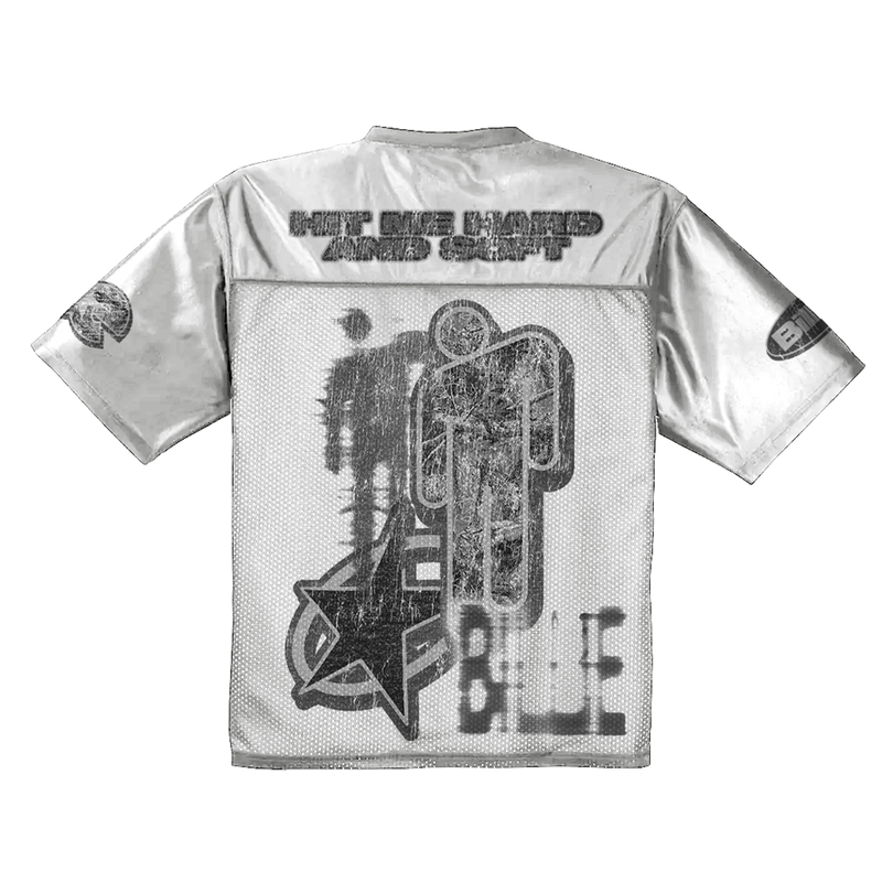 LIMITED BILLIE BANDANA WHITE FOOTBALL JERSEY