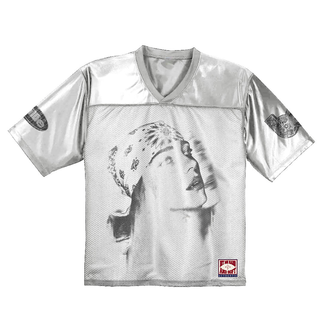 LIMITED BILLIE BANDANA WHITE FOOTBALL JERSEY