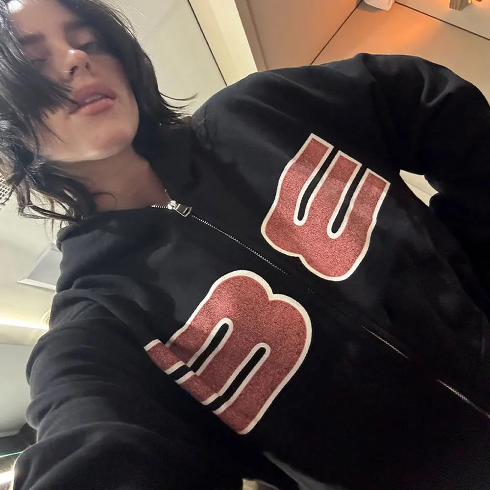 Hit Me Hard and Soft DID I BERAK YOUR HEART? Zipper Hoodie